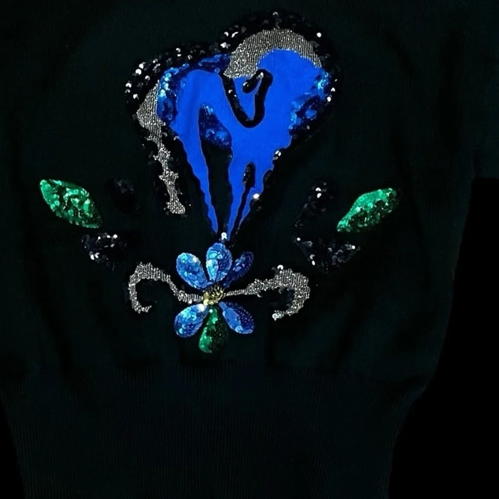 Vintage Escada by Margaretha Ley sequin sweater - Picture 9 of 15